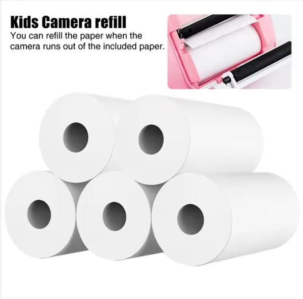 MiniMinors instant camera thermal printing rolls refill — 5 and 10 packs