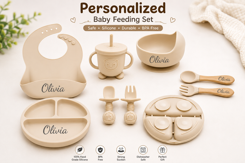MiniMinors Personalized Feeding Set - 2