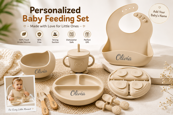 MiniMinors Personalized Feeding Set - 3