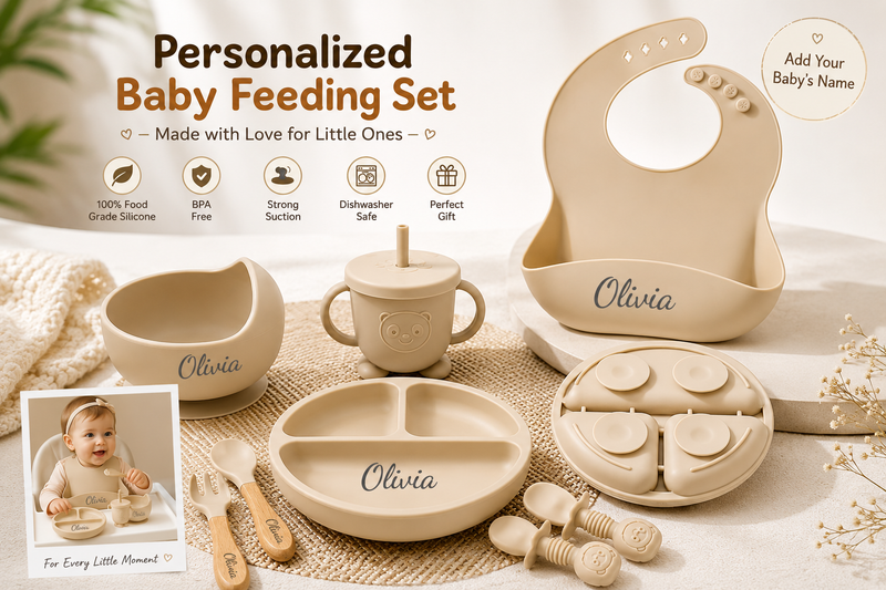 MiniMinors Personalized Feeding Set - 3