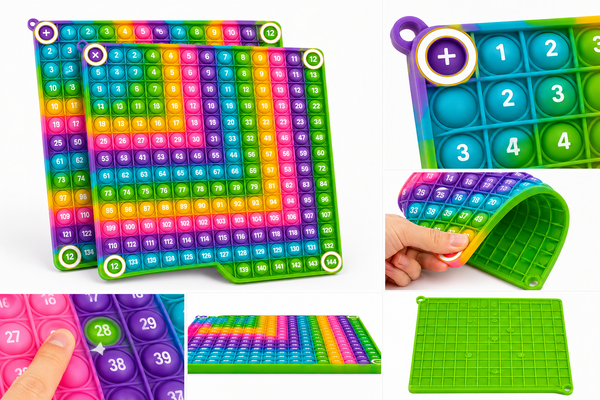 MiniMinors Multiplication Fidget Ring - 3