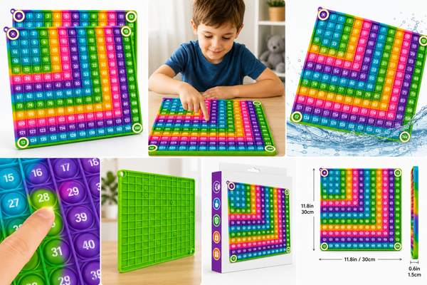 MiniMinors Multiplication Fidget Ring - 4