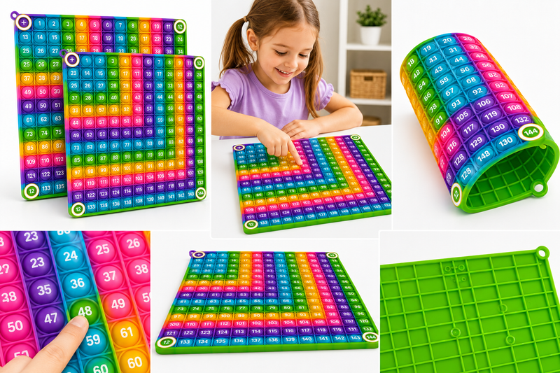 MiniMinors Multiplication Fidget Ring - 5
