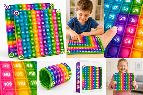 MiniMinors Multiplication Fidget Ring - 6