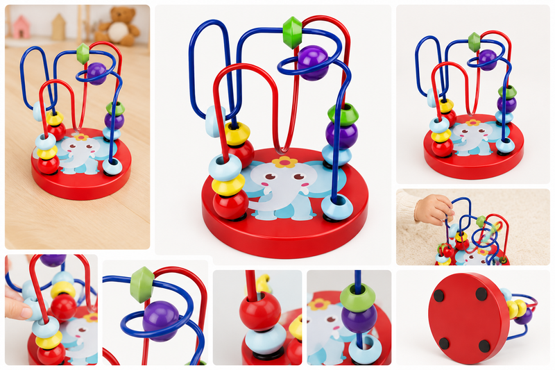 MiniMinors Wooden Bead Maze - 2